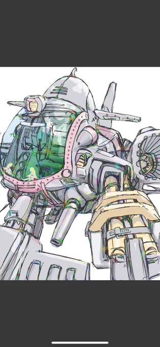 土日は増量お蔵出し『空想メカコレクション』どこか埃っぽくオイルの匂いがしそうなメカが好きです。#絵描きさん交流会 #絵描きさんフォロバ100 #art #pixelart 