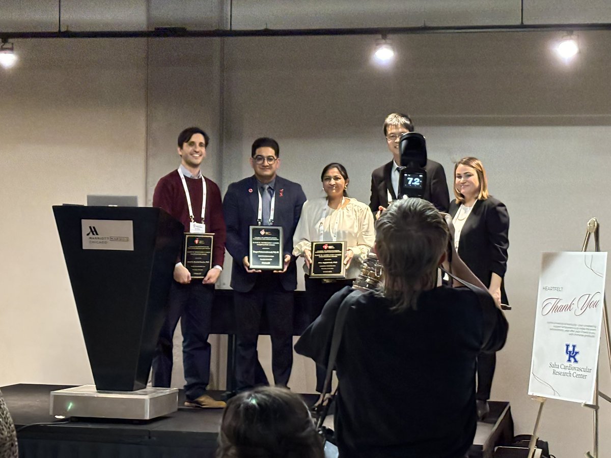Congratulations to all the outstanding Finalists and especially <a href="/AnuAggarwal86/">Anu Aggarwal</a> on winning the Elaine W. Raines Early Career Investigator Award! <a href="/rashidroxana/">Roxana Rashid</a> <a href="/ATVBCouncil/">ATVB Council</a> <a href="/AHAScience/">AHA Science</a> #AHA24 💯
