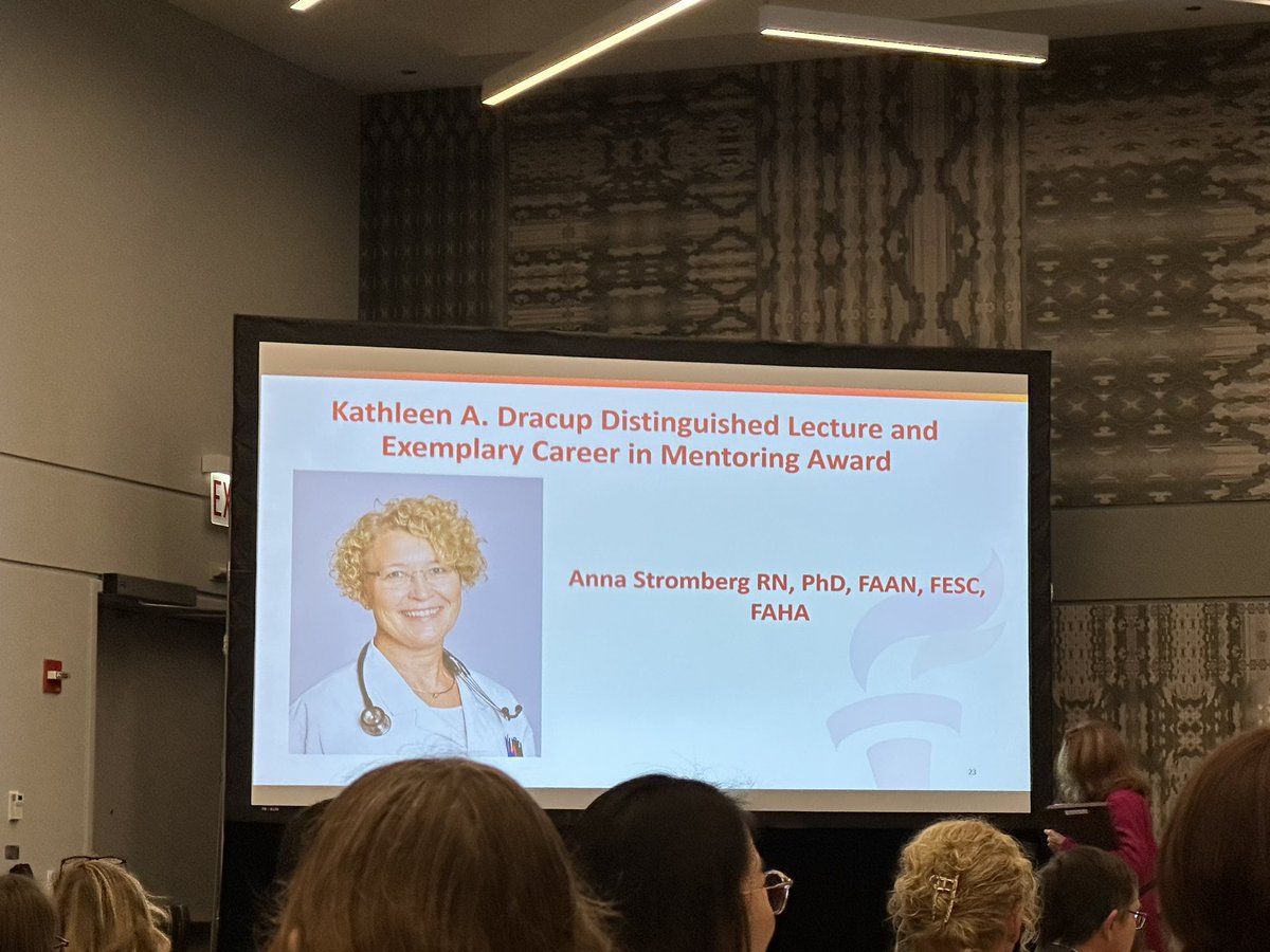 Congratulations to Anne LeonhardtCaprio, <a href="/ShannonHalloway/">Shannon Halloway</a>, and Anna Stromberg on their awards #AHA24 <a href="/CVSNHeart/">Cardiovascular and Stroke Nursing</a> <a href="/AHAScience/">AHA Science</a> #AHAMeetings