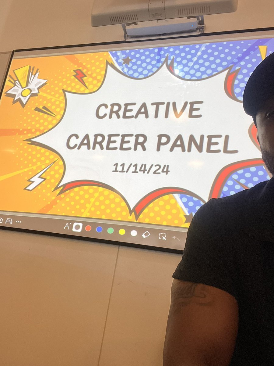 Was an honor to be a part of the Creative Career Panel at Hawthorne High School. What’s next?