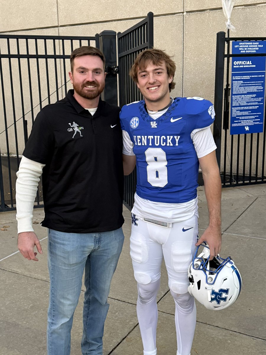 Great day for our guy <a href="/cutterBoley/">Cutter Boley</a> 

Can’t say enough about the development
and growth. Big things coming for UK football.