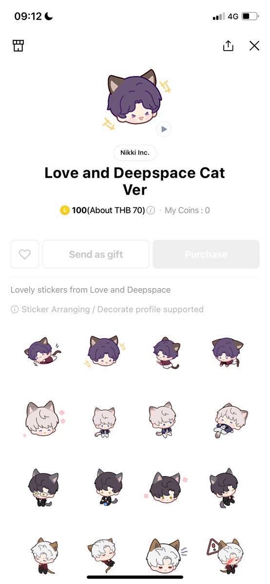 loversticker_'s tweet photo. 🥣สติกเกอร์ไลน์ต่างประเทศ love and deepspace🗯️
🤍50เหรียญ 25บาท
100เหรียญ 50บาท🤍

#ตลาดนัดloveanddeepspace #ตลาดนัดLnD #LoveandDeepspaceth #สติ๊กเกอร์ไลน์ #ธีมไลน์ต่างประเทศ #สติ๊กเกอร์ไลน์ญี่ปุ่น #สติ๊กเกอร์ไลน์ต่างประเทศ https://t.co/q7xNsONUaY