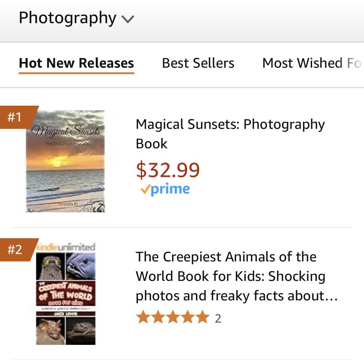 AmandaJK_'s tweet photo. This has made my weekend!!
My new photo book has hit No.1!
🎉🥳🎉🥳🎉
I am so appreciative to all who support me and my work🤍💛🤍
Thank you 
Thank you
Thank you 

#photography #Amazon #BookTwitter https://t.co/o0JO12ftZv