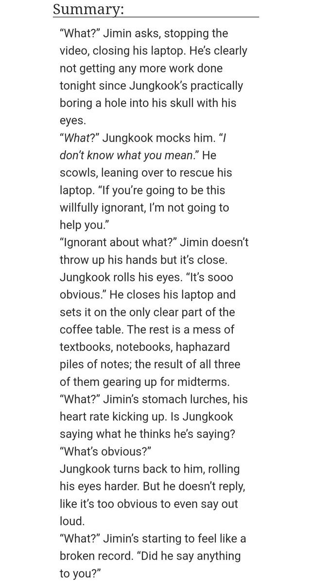 New Fic! it's all fake love chapter 1 is up!

🏫 college AU!
💔 fake dating!
👨‍❤️‍💋‍👨 YOONMIN!!!

Park Jimin and Min Yoongi fake date each other to make their respective crushes jealous. They do not fall in love in the process.

Only they do.