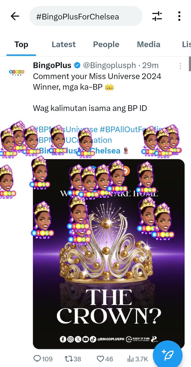 riegambles's tweet photo. Ang cuteeee π«Άπ» @Bingoplusph #BingoPlusForChelsea https://t.co/BZbSfFeb9X