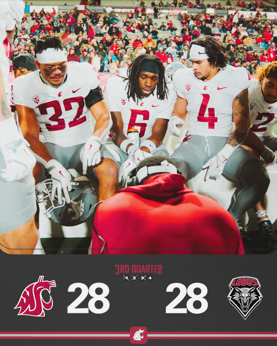 WSUCougarFB's tweet photo. 🔴🔴🔴⚪️ https://t.co/rSIkw68rNv
