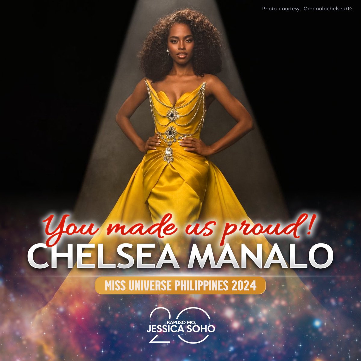KM_Jessica_Soho's tweet photo. We're proud of you, Chelsea! 🇵🇭👑
#MissUniverse2024
#KMJS20 https://t.co/4XuFAfEp0i