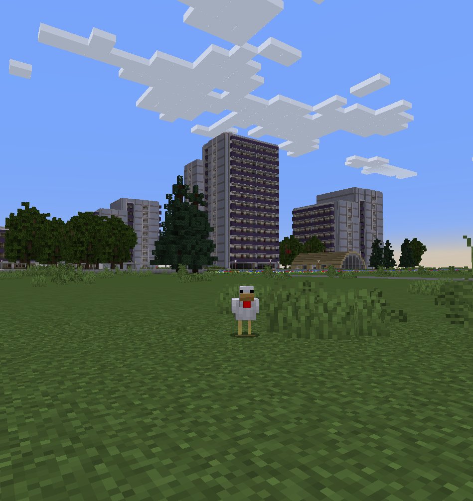 Housing complex inspired by some buildings in Halle (East Germany)
#minecraft #Minecraftbuilds #minecraftarchitecture #socmod #minecraftcity #eastgermany