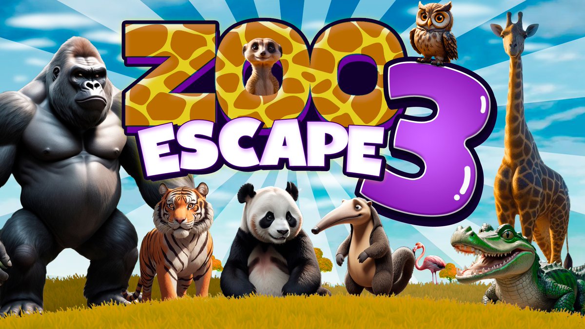 Our new map ZOO ESCAPE 3 is live and just hit 1K!!! Thank you everyone that's playing! 

This new version has 40 animals instead of 30, hope you all enjoy it!

Map code: 0754-0155-3220

#UEFN #fortnitecreative