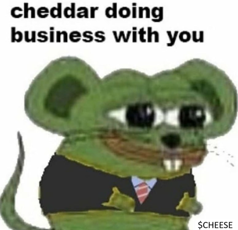 Cheesepepecoin's tweet photo. @litecoin Sounds $cheese-y , want to be our fren? https://t.co/Qbcrdob1NA
