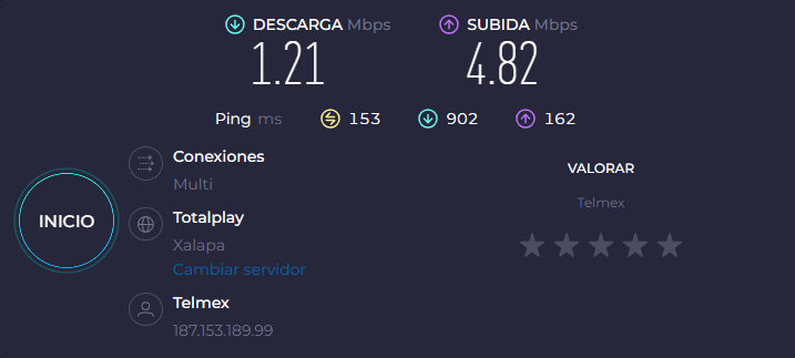 jaf_lag's tweet photo. una mentada de madre esta mejor @Telmex  mis poderosos 80 megas y servicio al cliente solo me reinicia el modem, ya denme una solución permanente https://t.co/Os86CMOHZ2