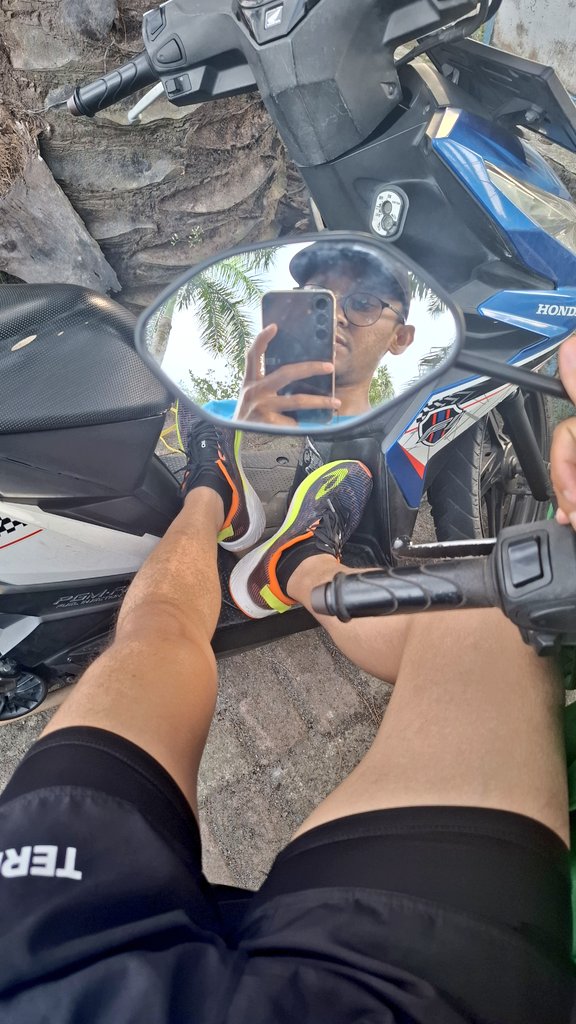 Gaenak bgt pas lagi lari tiba-tiba......