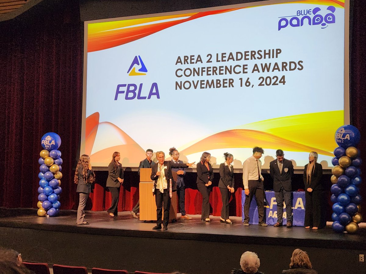 JoseLSilvaSmith's tweet photo. Special thanks to my @TornilloISD FBLA Chapter President, Ayleen, for representing us on stage today during the Area 2 FBLA Leadership Conference Awards Ceremony. Ayleen, you rock! โค๏ธ๐๐ #TISDProud #TornilloISD #THSFBLA #TornilloCTE #FBLAArea2 https://t.co/Vguvz7xyUO
