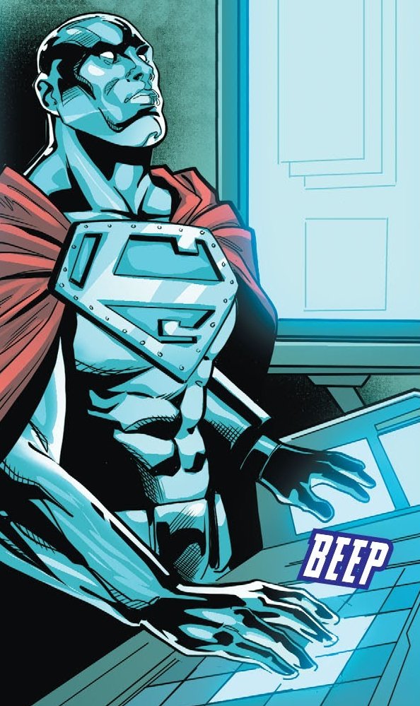 TheManInSteel's tweet photo. @InheritedFlare Still tho, crowd control and saving lives in the process was of the utmost concern, and stopping Toyman as he marched toward the children's hospital.

So as Steel remained fixated on the monitors that showed not only her vitals, he also observed her solar output. https://t.co/uc8BCkQFIZ