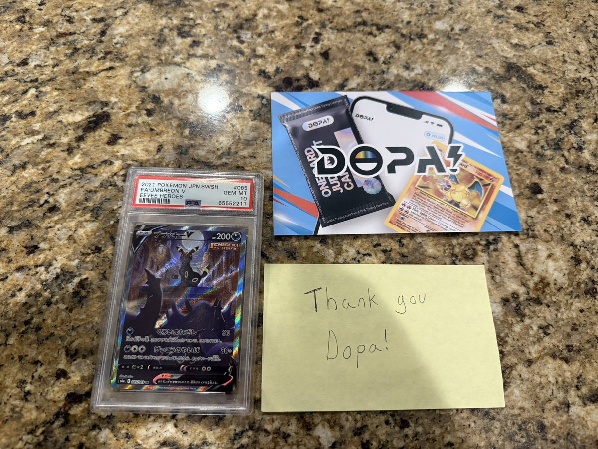 PrazmaMike's tweet photo. Can’t believe I got this card for $0.50 thanks @DOPAcard #dopapulls #dopa https://t.co/pGKd6gZywq