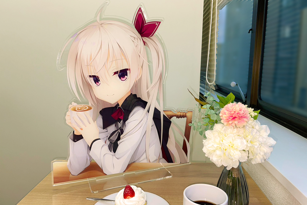 喫茶ステラと死神の蝶 ビッグアクリルスタンド　一緒にティータイム　四季ナツメ 喫茶ステラと死神の蝶 ビッグアクリルスタンド一緒にティータイム四季