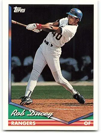 TxRangerHistory's tweet photo. Robert Thomas Ducey (born May 24, 1965) is a Canadian former professional baseball outfielder who played for six teams in Major League Baseball. In 2020, Ducey was named hitting coach for the Fubon Guardians of the Chinese Professional Baseball League (CPBL). #StraightUpTX https://t.co/Jb5gwTUct0
