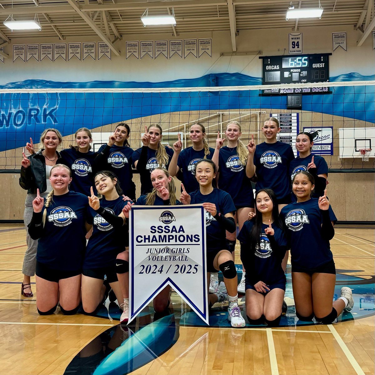 Congratulations to the Junior Girls Volleyball Champions, @pacificacademy!
