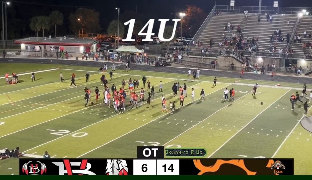 🏆🐅 CYAC DOMINATES! 🐅🏆
Congrats to our feeder program for Super Bowl wins!! #ACYAA
🔥 Flag: Cocoa 14 🆚 Palm Bay 12
🔥 11U: Cocoa 32 🆚 Melbourne 0
🔥 12U: Cocoa 20 🆚 Vero 14
🔥 14U: Cocoa 14 🆚 Vero 6
Future 5Stars!! #TigerPride #BrevardCounty #Zone6