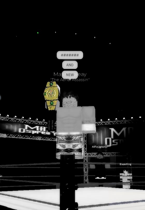 #AndNew @AXWNation Mid-Atlantic Champion

Sorry DBK and Junior, but that beatdown was MEANT for Jackson.

But...you two are both at fault just as much as he is.

Velocity is now...MINE.