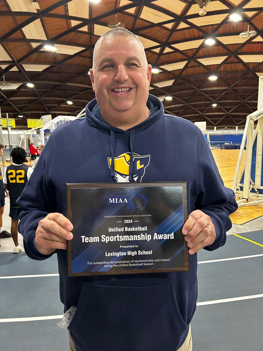 Look who was awarded #UnifiedSpotsmanship 
#TeamSportsmanshipAward