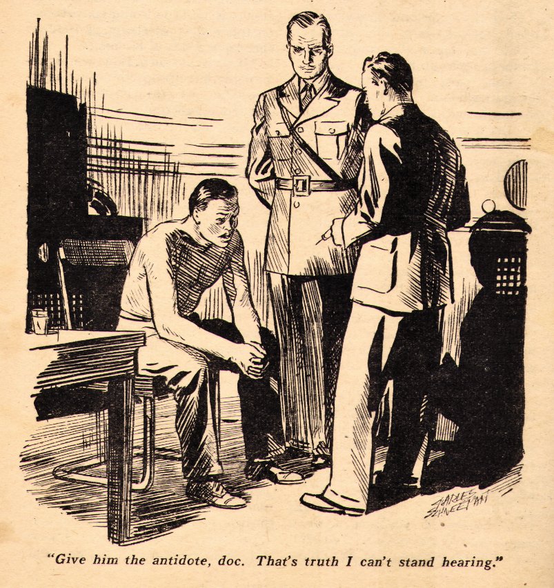 HeinleinSociety's tweet image. Sixth Column by Robert A. Heinlein in Astounding Science Fiction, Jan-Feb 1941. Illustrations by Charles Schneeman. Printed in paperback as The Day After Tomorrow. #pulpart #SciFiArt