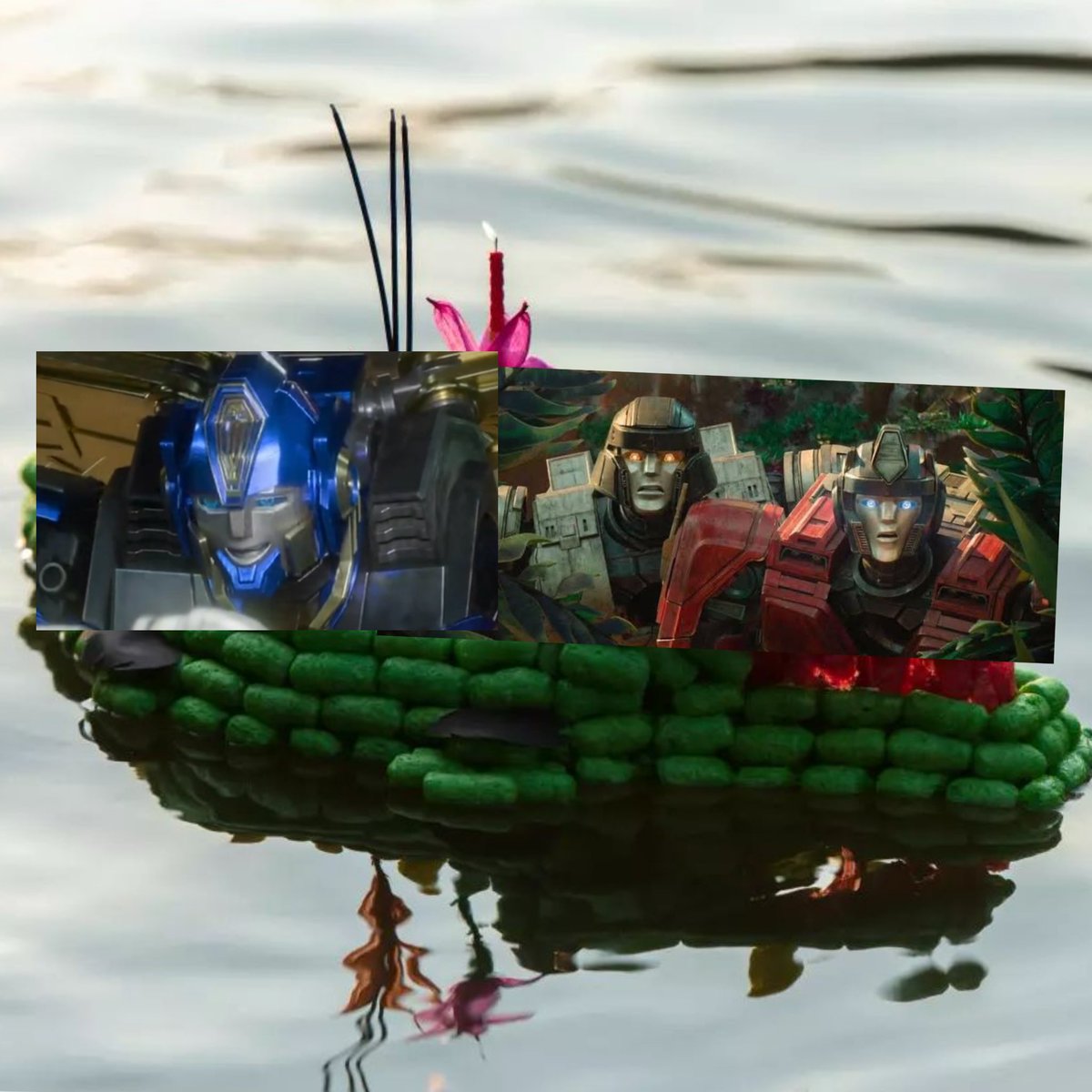 “เจ้าพวกการ์ดบอกข้าว่าการลอยกระทงคือการปัดเป่าสิ่งอัปมงคล”