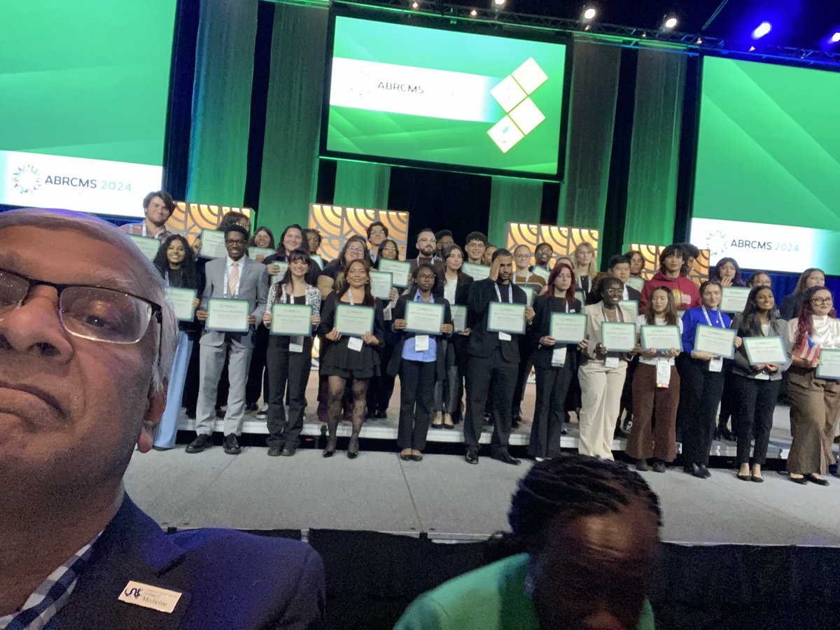 Poster awards time at <a href="/ABRCMS/">ABRCMS</a>. 57 award winners for #neuroscience. Congratulations to all presenters.