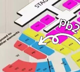 FllsYang's tweet photo. Sell 1.25seventeen  Singapore 1800rmb

Seat: PB4,ROW14,2x
(The side near the stage)
Down payment 50%,The balance will be paid upon arrival, On-site ticket

I'll be there myself. Can be traded in person https://t.co/pNLJYoC68C