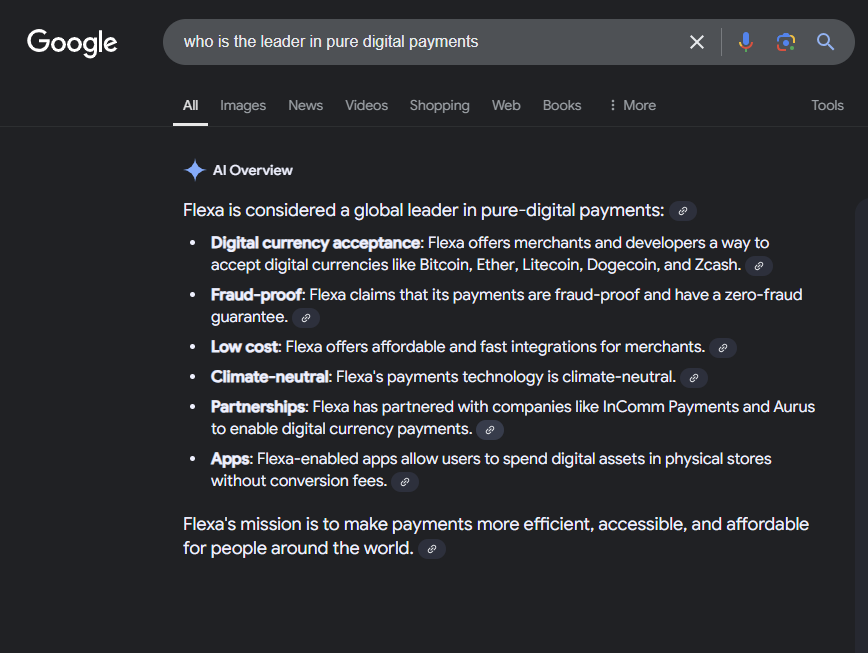 Aryas0be's tweet photo. Who is the leader in pure digital payments ? 
@FlexaHQ 
$AMP
$ANVL
#Fliptheswitch #digitalmoney  #payments #fintech  #paymentsolutions #ecommerce #finance #banking #paymentprocessing #paymentgateway #smallbusiness #creditcardprocessing #money #merchantservices #pos https://t.co/7nFAPq5LYb