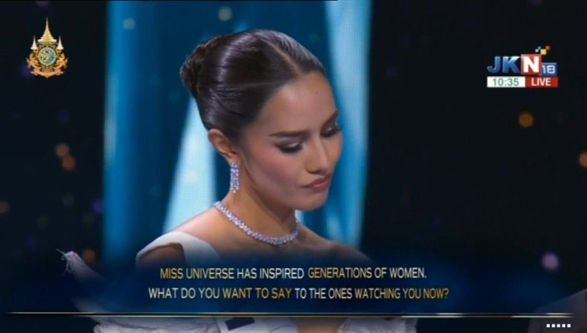 fidaynight97's tweet photo. โอปอล : คำถามง่ายแค่นี้เองหรอ ประเทศกูยังยากกว่านี้อีกค่ะ #MissUniverseThailand2024 https://t.co/80H4fD5fP5