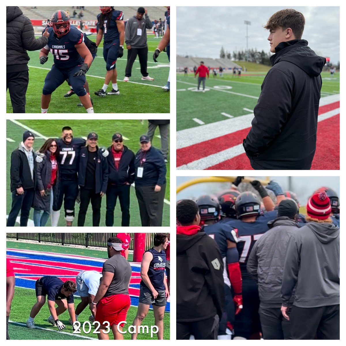 Thank you <a href="/CoachMacCarruth/">🏈Coach Mac🏆</a> <a href="/rbrady1313/">Ryan Brady</a> &amp; <a href="/svsu_football/">SVSU Football</a> for the opportunity to be at today’s game. I may have never played a snap w/ these seniors but they made a difference in my football journey. #earnit <a href="/RomeoFootball/">RomeoFootball</a> <a href="/HaroldIrby1/">Harold Irby III</a> <a href="/ccracc1/">Connor Cracchiolo</a>