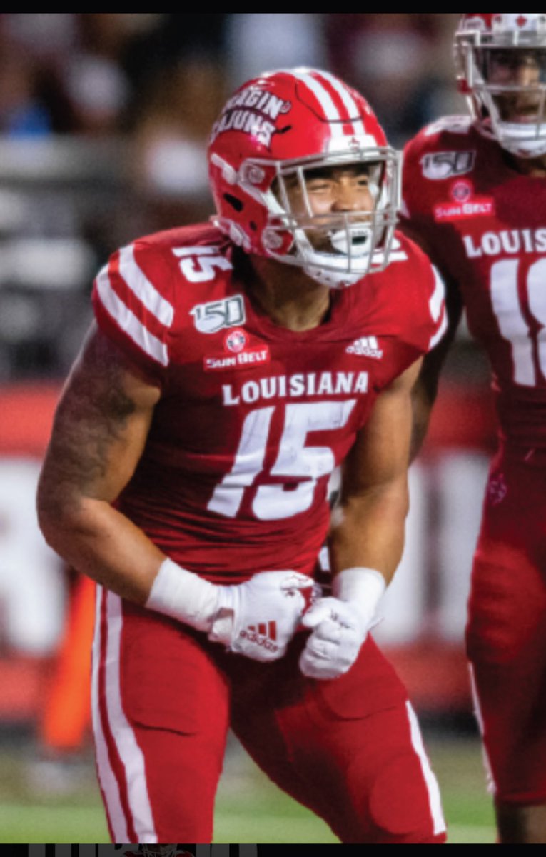 AGTG!! After a great visit and conversation with <a href="/michaeldes1/">Michael Desormeaux</a> i am blessed to receive my first offer from the University of Louisiana Lafayette. <a href="/RaginCajunsFB/">Louisiana Ragin’ Cajuns® Football</a> <a href="/RickyCiccone/">Ricky Ciccone</a> <a href="/coachmbergeron/">Matt Bergeron</a> 

<a href="/CoachTySmith/">Ty Smith</a> <a href="/StMartinFB/">St. Martin Football</a> <a href="/Jonatha18589092/">Jonathan Anderson</a>
