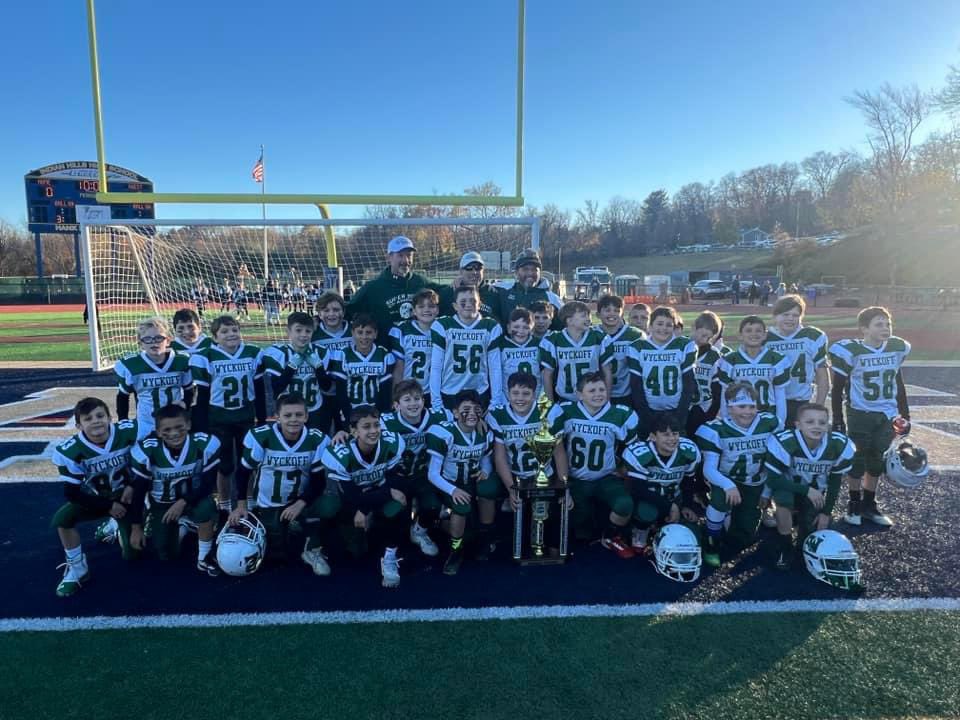 NBJFL Peewee Super Bowl Champs!! 14-0 W to finish a perfect 10-0 season!! Proud of all the hard work these boys put in this year. A special group for sure.  #BetterEveryDay  doesn’t get much better than finishing on top of the world!!