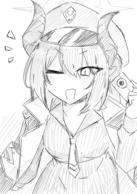 即席チアキです。万魔殿みんな声付きましたね!
#BlueArchive #ブルアカ 
#ブルーアーカイブ 
#ブルアカイラスト部 
#元宮チアキ 