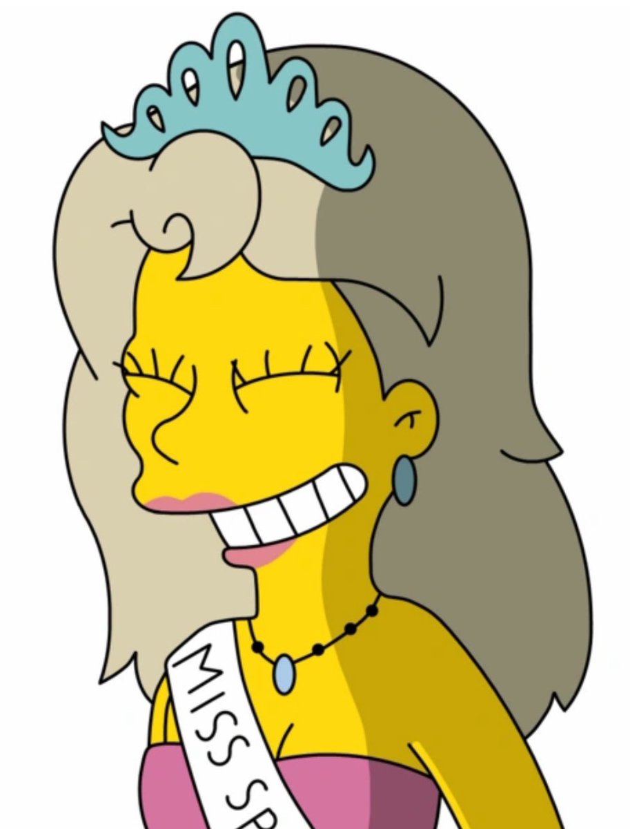 cuarzoxu's tweet photo. Los Simpson lo hicieron otra vez, ganó miss springfield  #MissUniverse2024 https://t.co/NiEh9K8GGr