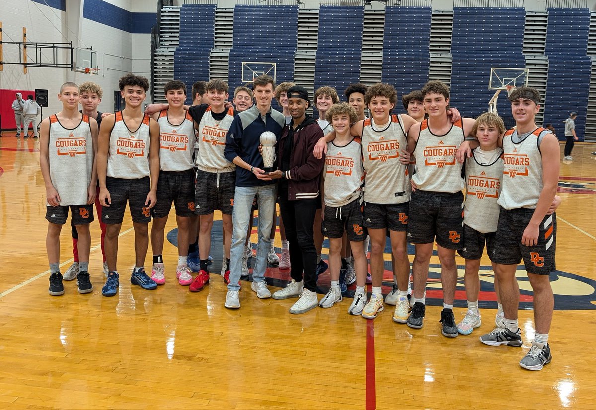 Dickson County High School Athletics (@dccougars) on Twitter photo ๐๐๐๐ Cougar Basketball ๐๐๐๐
Congratulations to the Cougar JV Basketball Team for winning the Turkey Classic! Good night of basketball for a great cause!
#cougarpride
<a href="/DCcougarnation/">Dickson County High School</a> ๐๐๐๐ Cougar Basketball ๐๐๐๐
Congratulations to the Cougar JV Basketball Team for winning the Turkey Classic! Good night of basketball for a great cause!
#cougarpride
<a href="/DCcougarnation/">Dickson County High School</a>