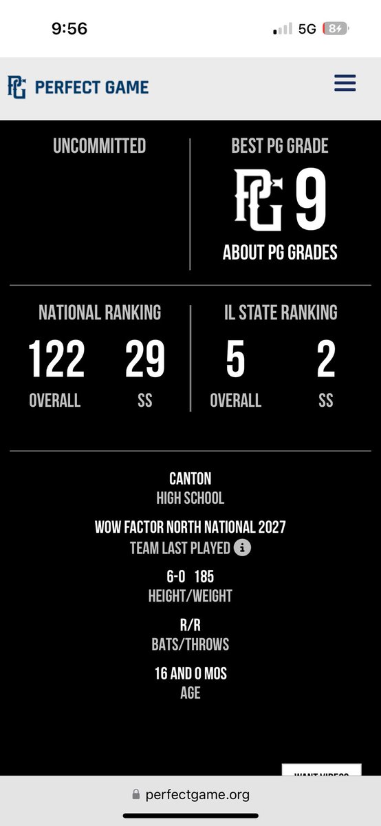 Kash VanHouten (@vanhoutenkash) on Twitter photo Thank you <a href="/PerfectGameUSA/">Perfect Game USA</a> for the updated ranking! Work doesn’t stop.
<a href="/WowFactorNation/">Wow Factor Baseball</a> <a href="/WFNorthNational/">Wow Factor National-North</a> <a href="/WowFactor_IL/">Wow Factor Illinois</a> @MichaelBhurst <a href="/sheag09/">Shea G. ⚾️</a> <a href="/JDLong194524/">Jd Long</a> <a href="/Comebacker406/">Comebacker Academy</a> <a href="/PG_Illinois/">Perfect Game Illinois</a> <a href="/TJHannam10/">Trey Hannam</a> <a href="/WOWFactorIL2027/">Wow Factor IL Scout 2027 16U</a> <a href="/EinhardtEvin/">Evin Einhardt</a> Thank you <a href="/PerfectGameUSA/">Perfect Game USA</a> for the updated ranking! Work doesn’t stop.
<a href="/WowFactorNation/">Wow Factor Baseball</a> <a href="/WFNorthNational/">Wow Factor National-North</a> <a href="/WowFactor_IL/">Wow Factor Illinois</a> @MichaelBhurst <a href="/sheag09/">Shea G. ⚾️</a> <a href="/JDLong194524/">Jd Long</a> <a href="/Comebacker406/">Comebacker Academy</a> <a href="/PG_Illinois/">Perfect Game Illinois</a> <a href="/TJHannam10/">Trey Hannam</a> <a href="/WOWFactorIL2027/">Wow Factor IL Scout 2027 16U</a> <a href="/EinhardtEvin/">Evin Einhardt</a>