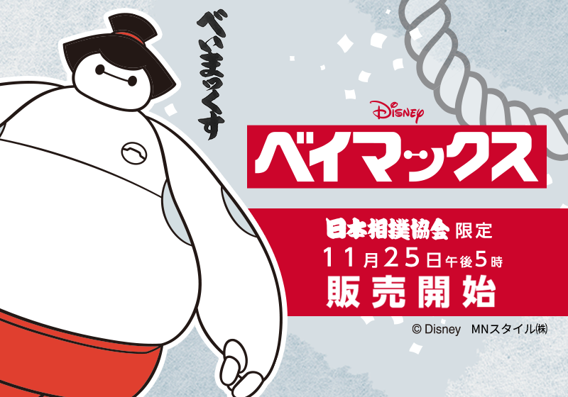 🚚通販販売開始日 決定！ ベイマックス 日本相撲協会 限定商品の 通販