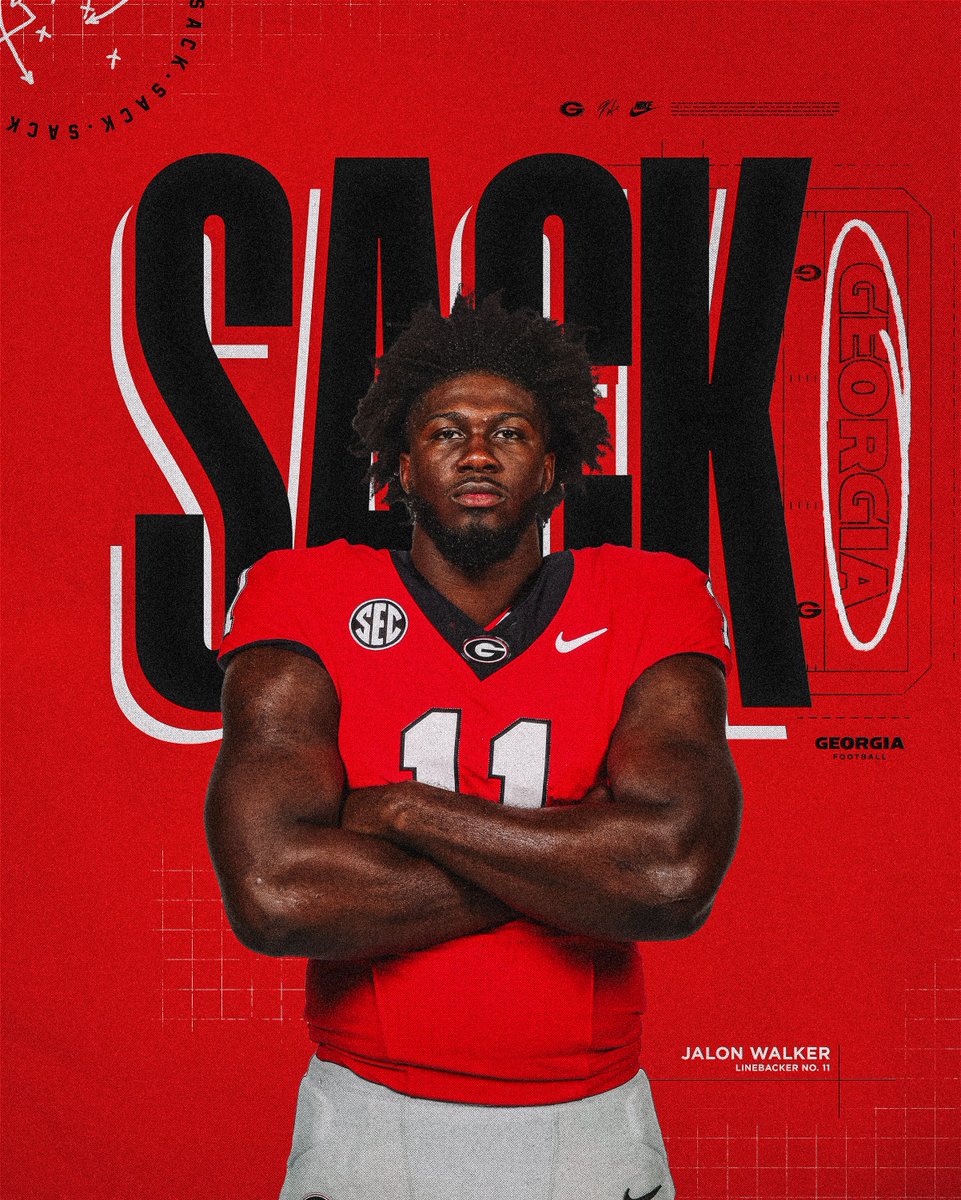 Down goes Nico. 

#GoDawgs