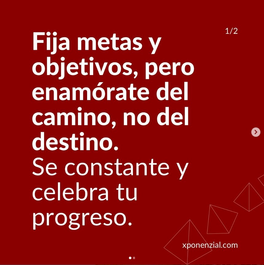 Xponenzial's tweet photo. Cometer errores es parte necesaria de tu aprendizaje y crecimiento personal. Enfócate en progresar, no en la perfección.
Fija metas y objetivos, pero enamórate del camino, no del destino. Se constante y celebra tu progreso.

#emprender #emprendimientodigital #desarrollopersonal https://t.co/uLXmJGpSW7