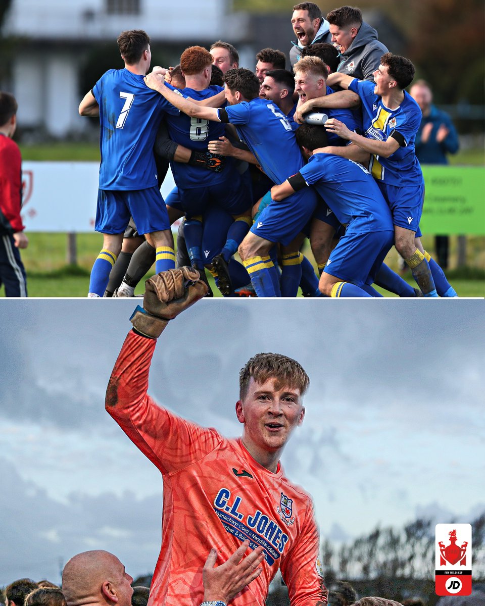 Representing the <a href="/ArdalNorthern/">Lock Stock Ardal Northern Leagues</a> 👊

🏆 <a href="/HolyheadHotspur/">Holyhead Hotspur FC 🐝</a> and <a href="/CPDLlanuwchllyn/">CPD Llanuwchllyn</a> are the only third tier sides still standing in the #JDWelshCup.