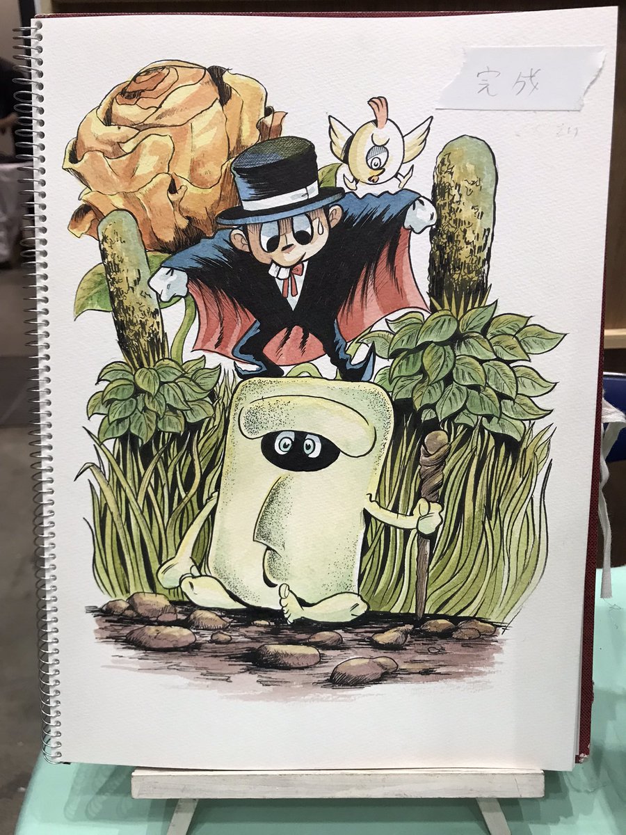 デザフェス終了です。
お疲れ様でございます。
イラストはなんとか間に合いました 