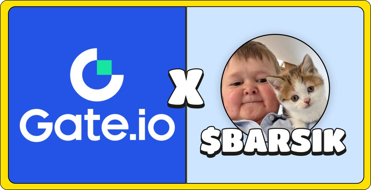 $BARSIK JUST GOT LISTED IN @gate_io PILOT! 🐈🔷

🔗gate.io/pilot/solana/h…