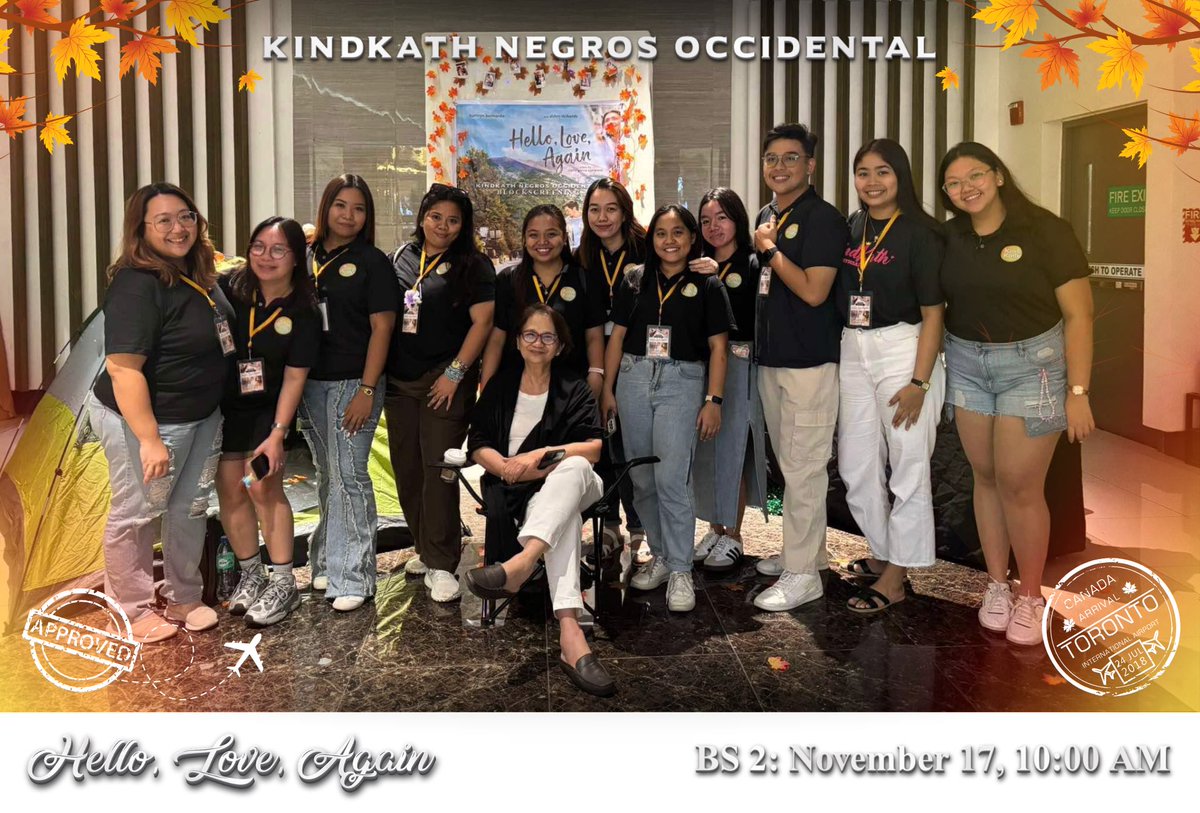 KindKathNegOcc's tweet photo. A huge congratulations to KindKath Negros Occidental for a successful Blockscreening of #HelloLoveAgain https://t.co/X3CuUabeQ5