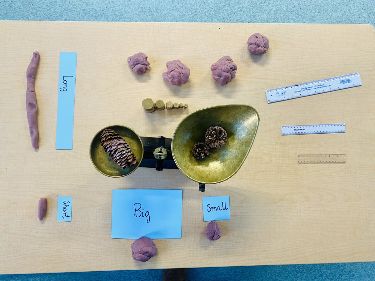 We are focusing on measure this month. Each month we focus on a different aspect from the <a href="/edin_ey/">EdinEYTeam</a> Numeracy guidance. Our play dough area has been set up to help support this. <a href="/SciennesPS/">Sciennes Primary</a> <a href="/EYTagteam/">The EY Tagteam</a>