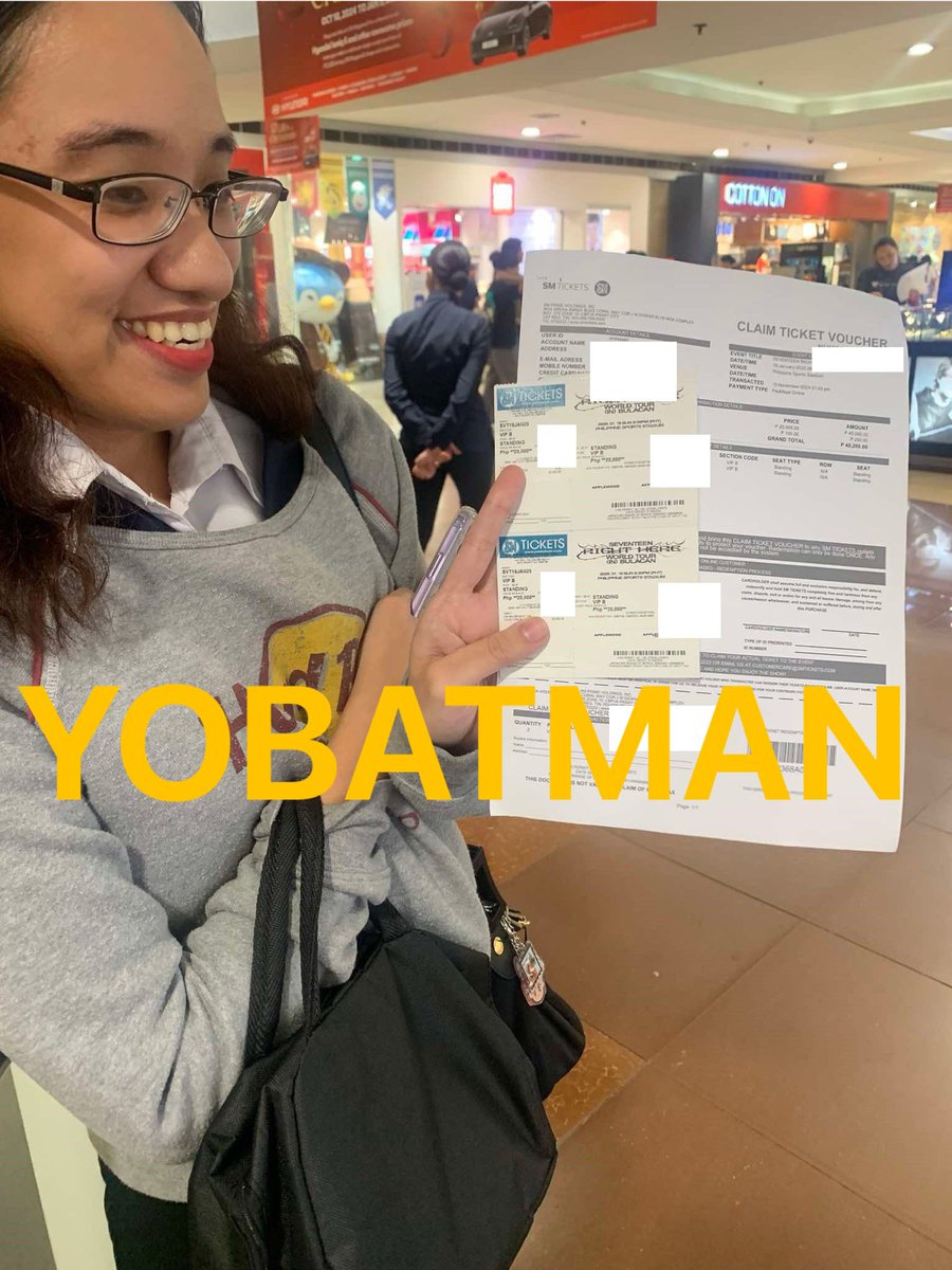 Thank you for trusting us! 💯❤️🫶🏻 part 2!

Enjoy and congrats for securing your ticket for SVT RIGHT HERE 2025 Philippine Concert 🫶🏻❤️💎

#SVT_RIGHT_HERE_IN_BULACAN  #SVT_RIGHT_HERE_WORLDTOUR #SVT_RIGHT_HERE_IN_ASIA #svtmania