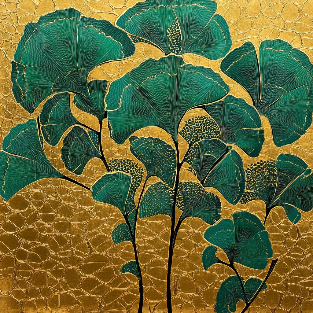 FrejaSmiles's tweet image. Nature&apos;s Geometry Collection (Week 4)

The leaf of the gingko tree has a unique fan-shaped venation, unlike any other tree, making it a living fossil with a geometry all its own!
#GeometryInNature #AIArt #Midjourney