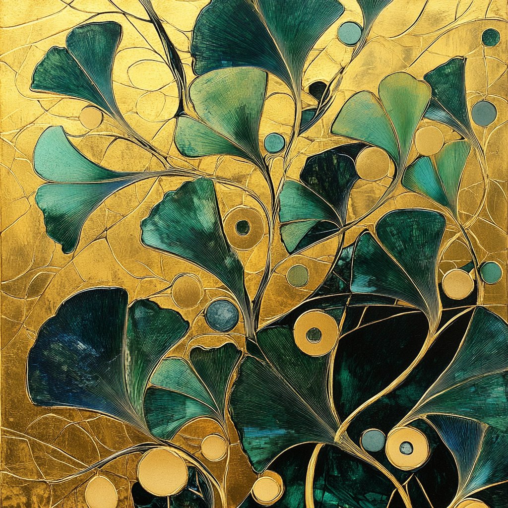 FrejaSmiles's tweet image. Nature&apos;s Geometry Collection (Week 4)

The leaf of the gingko tree has a unique fan-shaped venation, unlike any other tree, making it a living fossil with a geometry all its own!
#GeometryInNature #AIArt #Midjourney