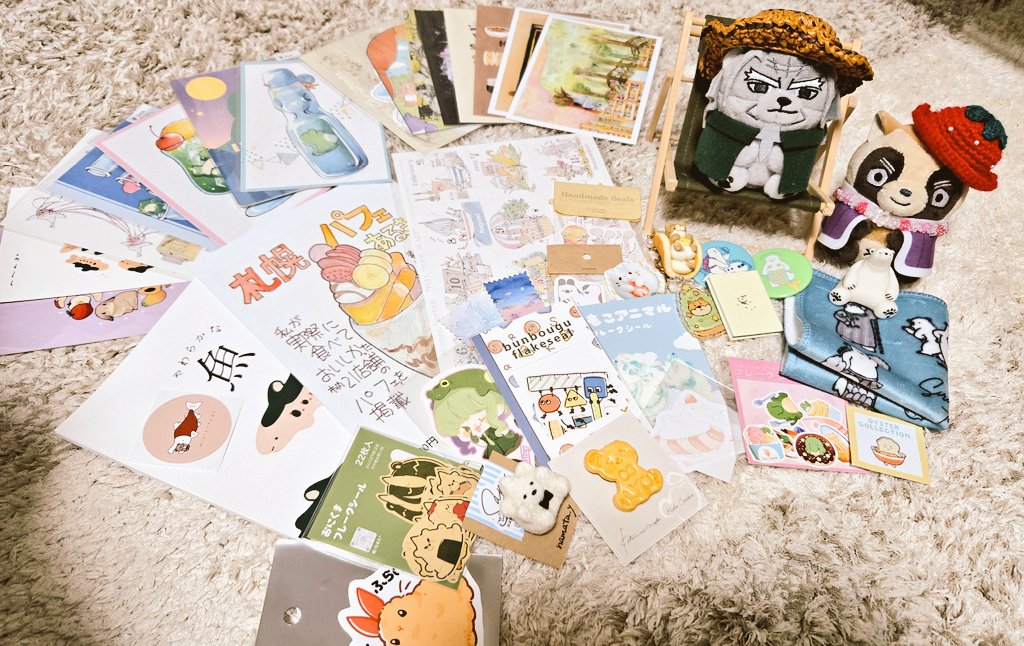 souwaaaa's tweet photo. モノヴィレの戦利品 https://t.co/V2lLLSzH6u
